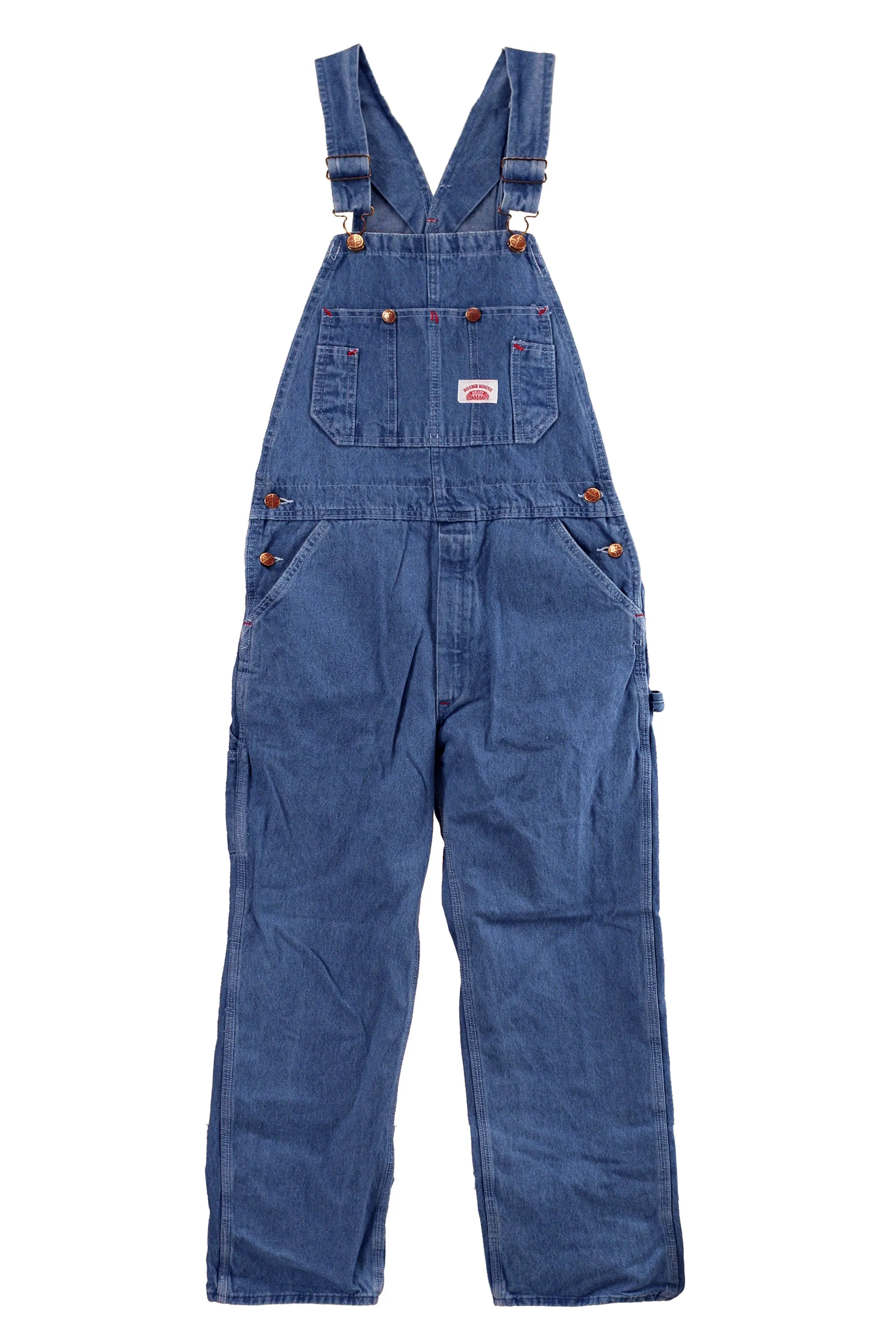 #699 Stone Washed Bib Overalls - IRREGULARS