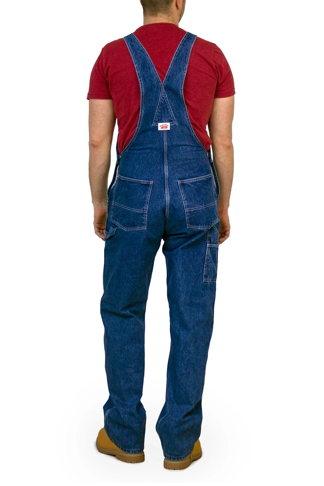 #699 Stone Washed Bib Overalls - IRREGULARS