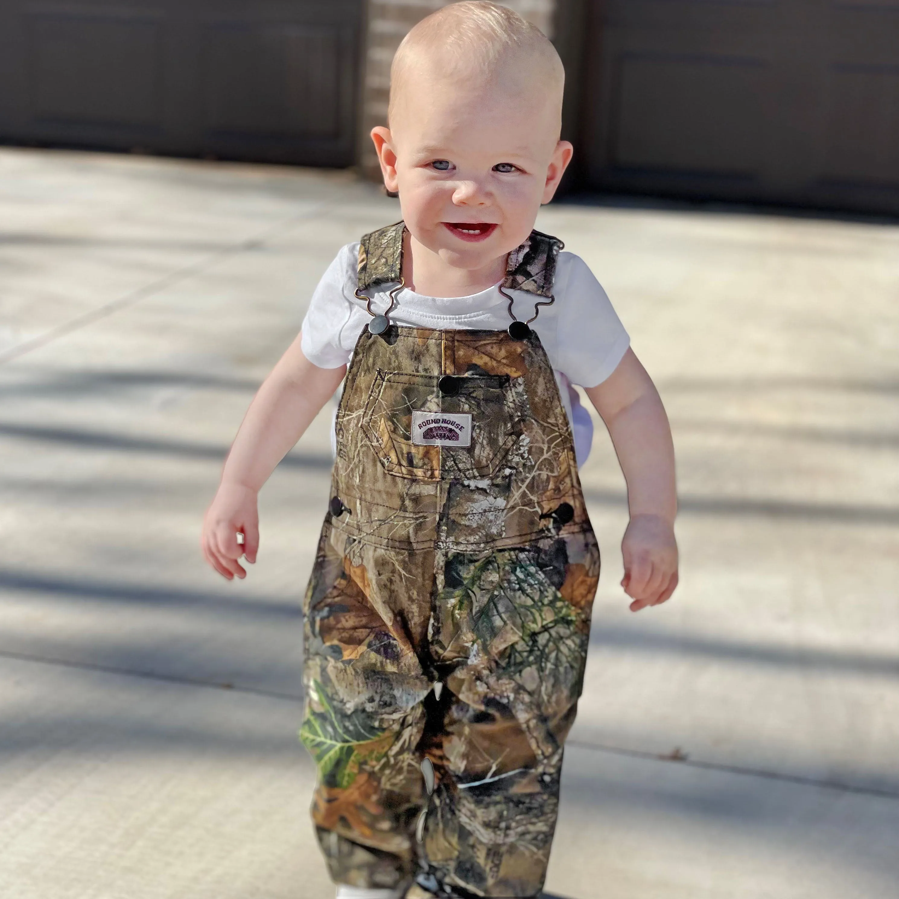 #751 Realtree® Camo Kid's Playwear Bib Overalls - MADE IN USA