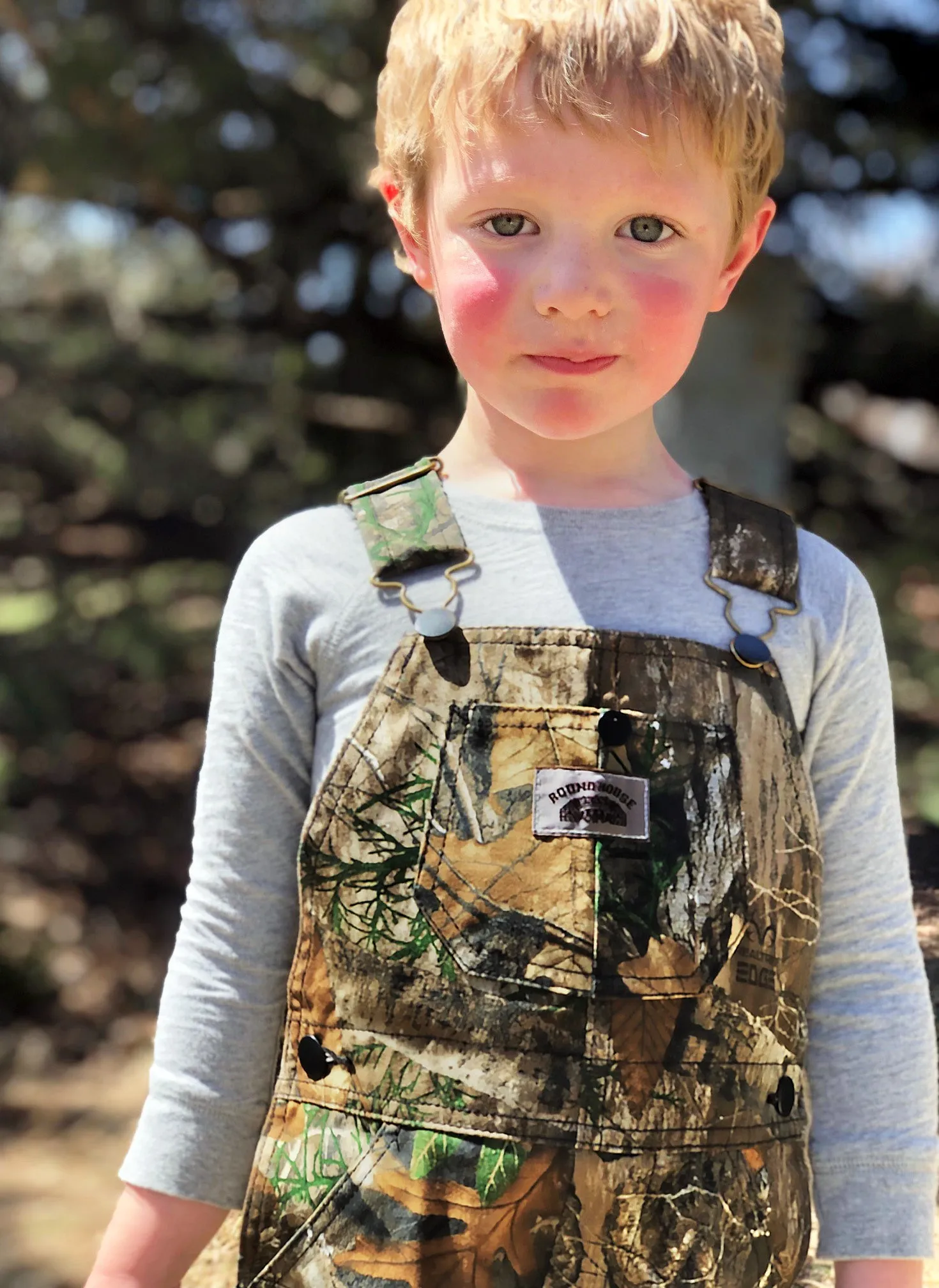 #751 Realtree® Camo Kid's Playwear Bib Overalls - MADE IN USA