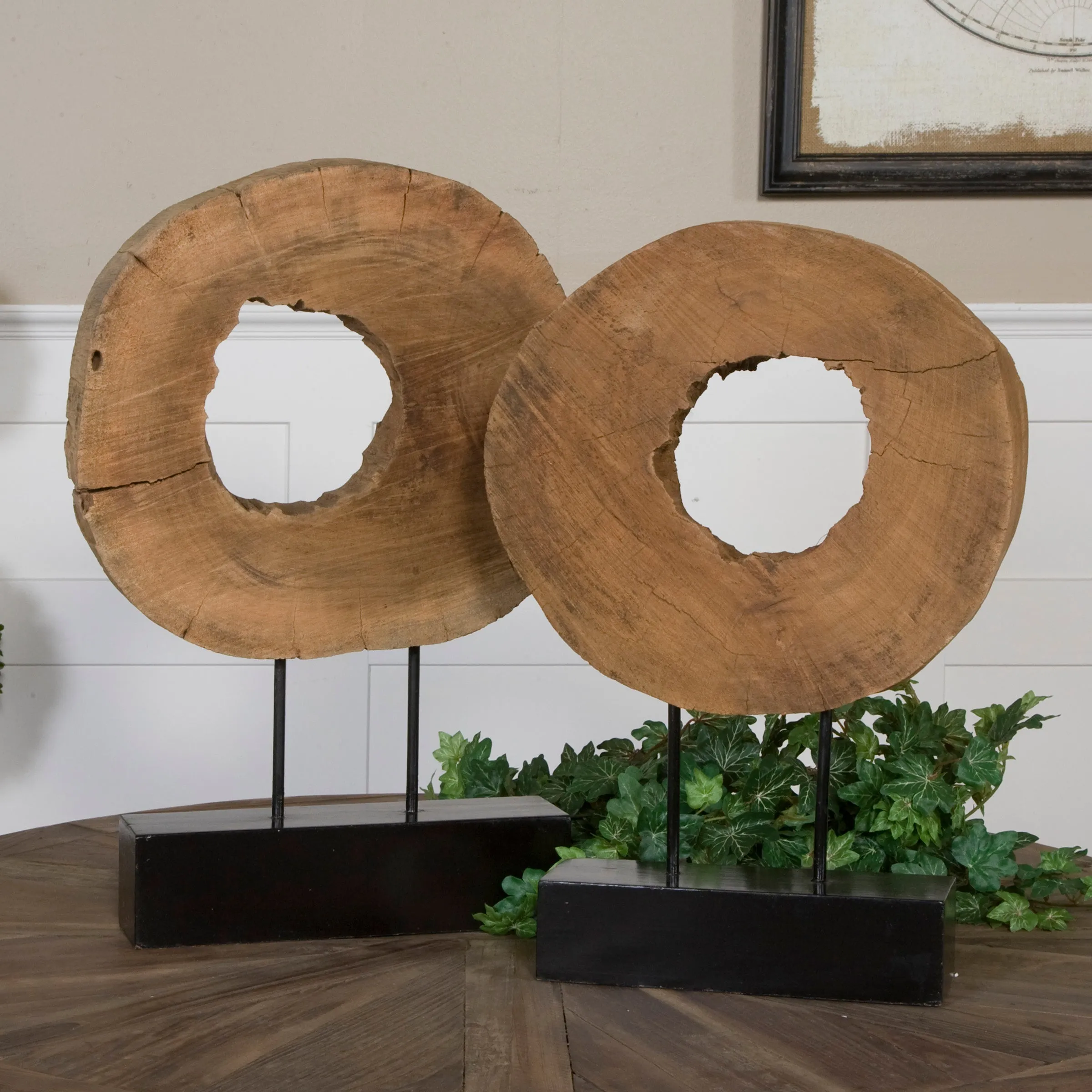 Ashlea Wooden Sculptures S/2