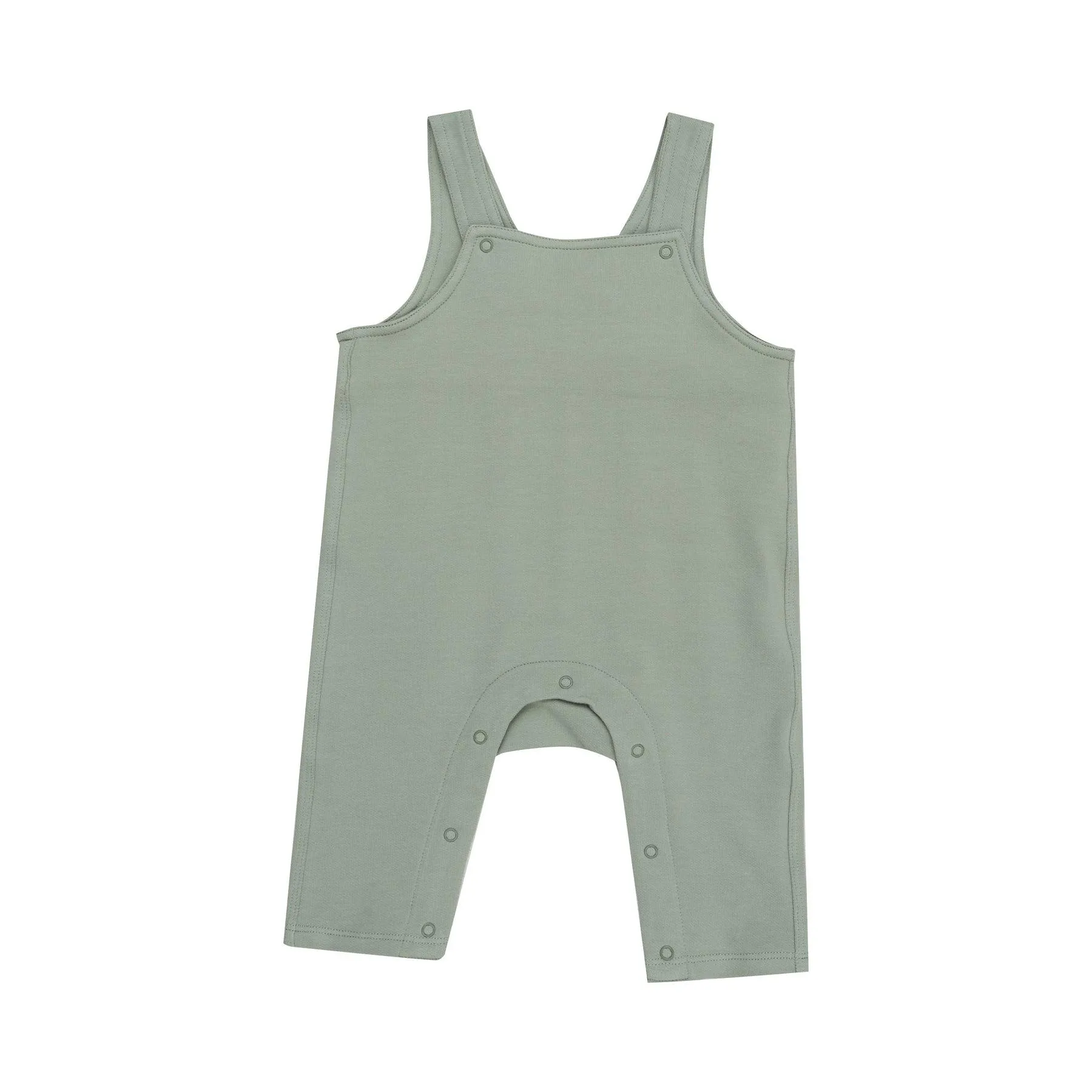 Baby Boy Jumpsuits and Rompers | 2 PCS- Sage Overalls and Cuddly Leaves | Angel Dear