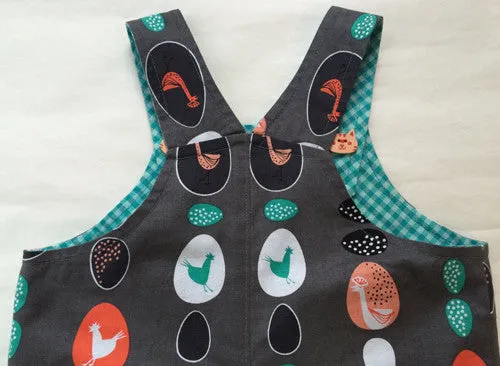 Boys Overalls/Shortalls OLLIE OVERALLS Sizes to fit 3 months to 4 years. PDF pattern