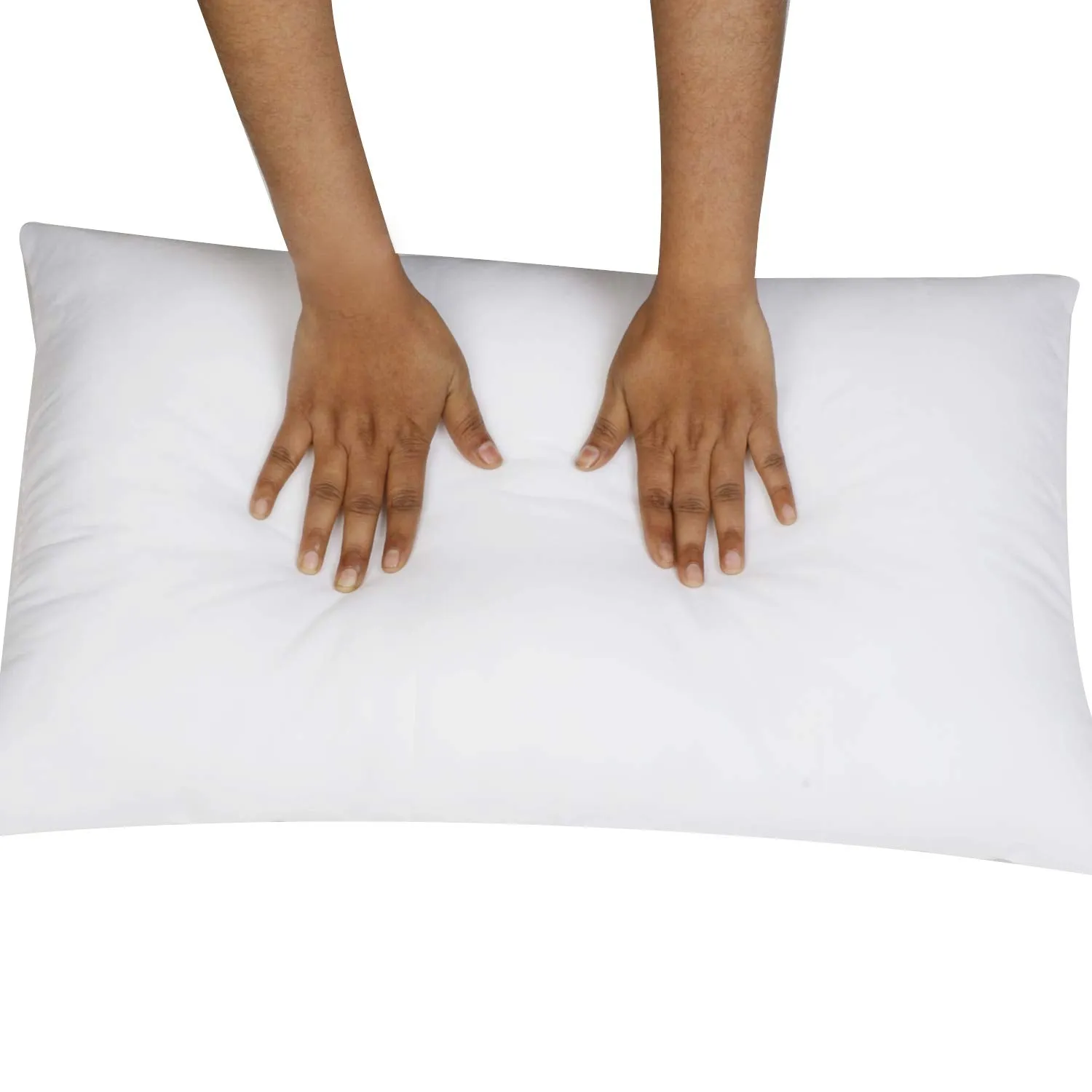 CLASORA Fiber Pillow (61 x 41 inch, White)- 2 Pieces