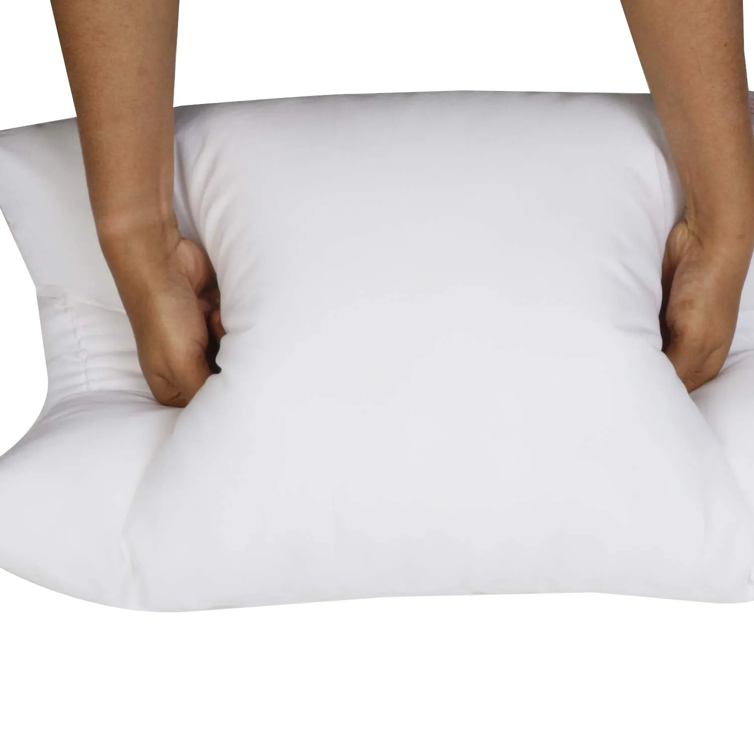 CLASORA Fiber Pillow (61 x 41 inch, White)- 2 Pieces