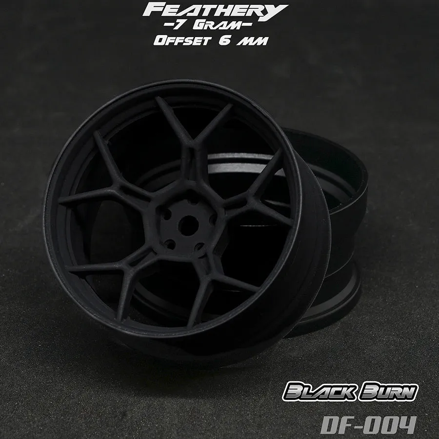 Drift Feathery 5Y Spoke Wheel - Black Matte