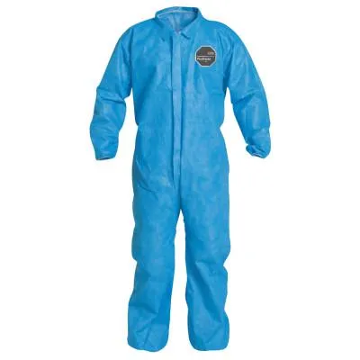 DuPont™ Proshield 10 Coveralls Blue with Elastic Wrists and Ankles, Blue, 5X-Large, PB125SB-5XL