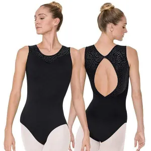 Eurotard Womens Velvet Couture Cut-Out Leotard