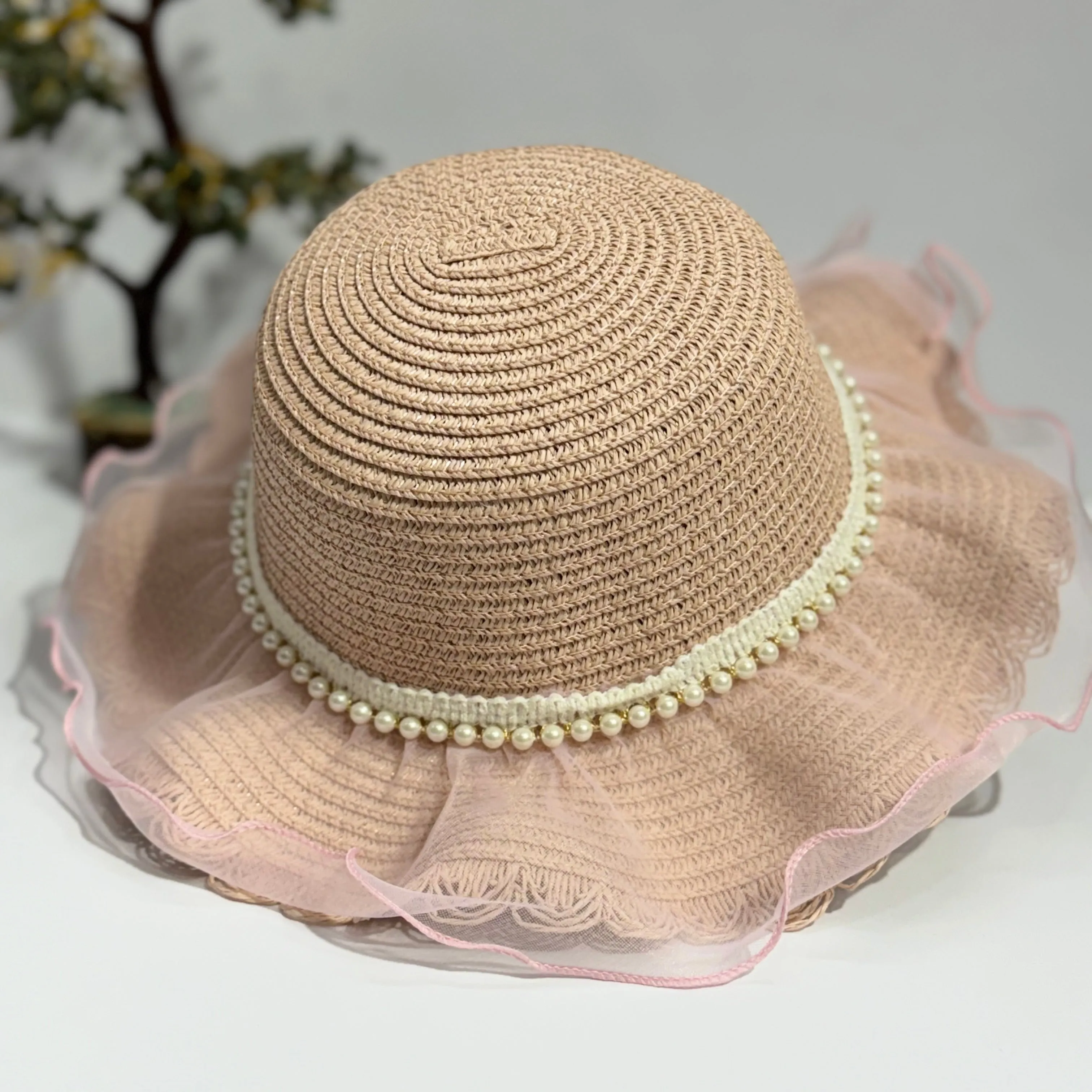 FRILL PEARL CLASSIC HAT