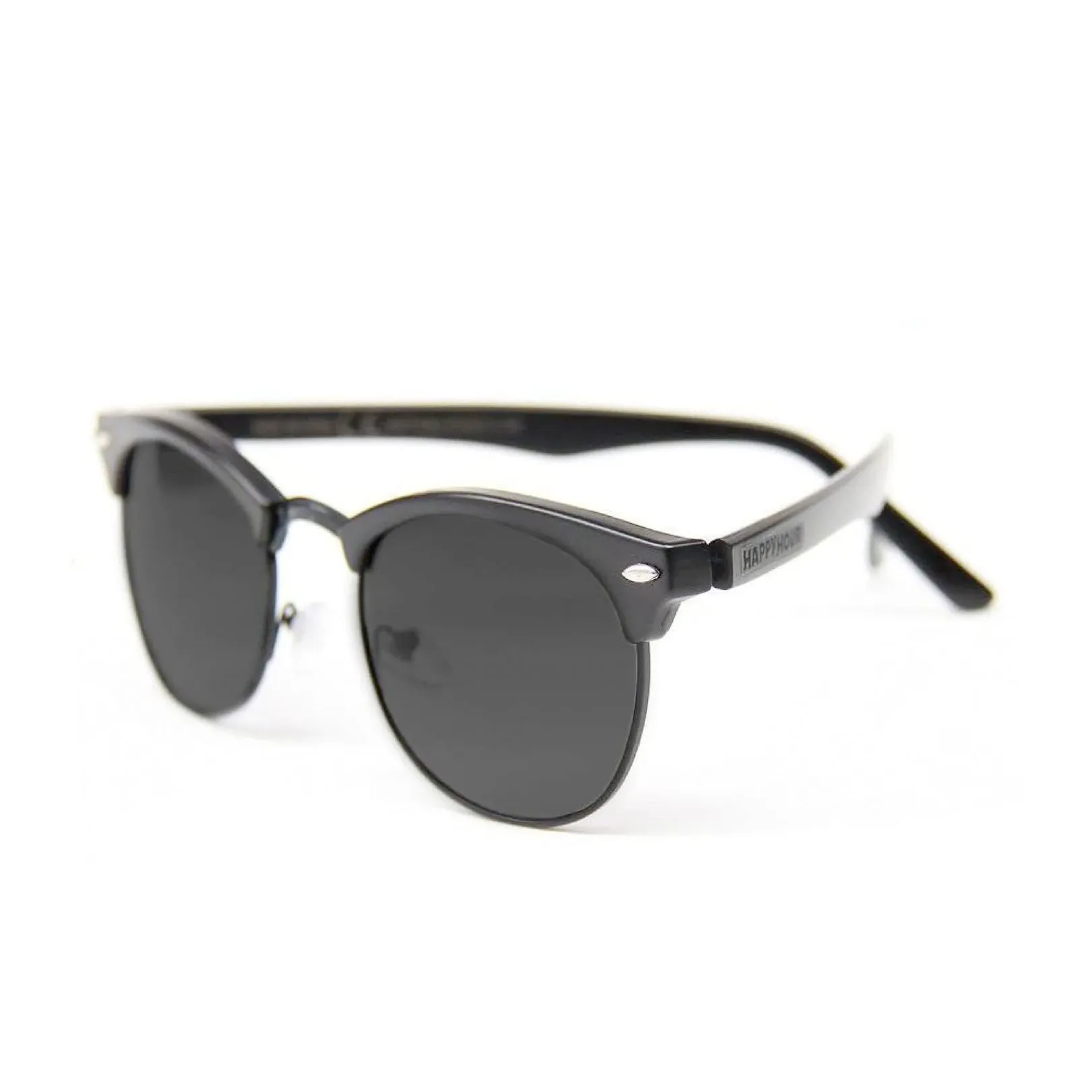 Happy Hour Cyril G2 Sunglasses Matte Black Mirror