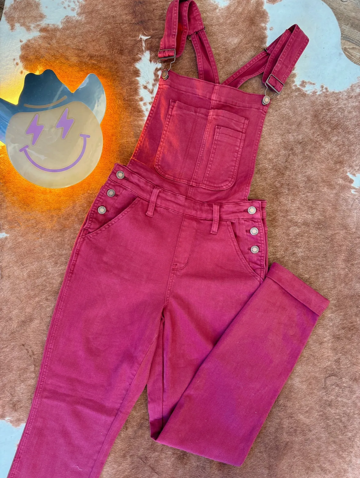 Judy Blue Crimson Overalls