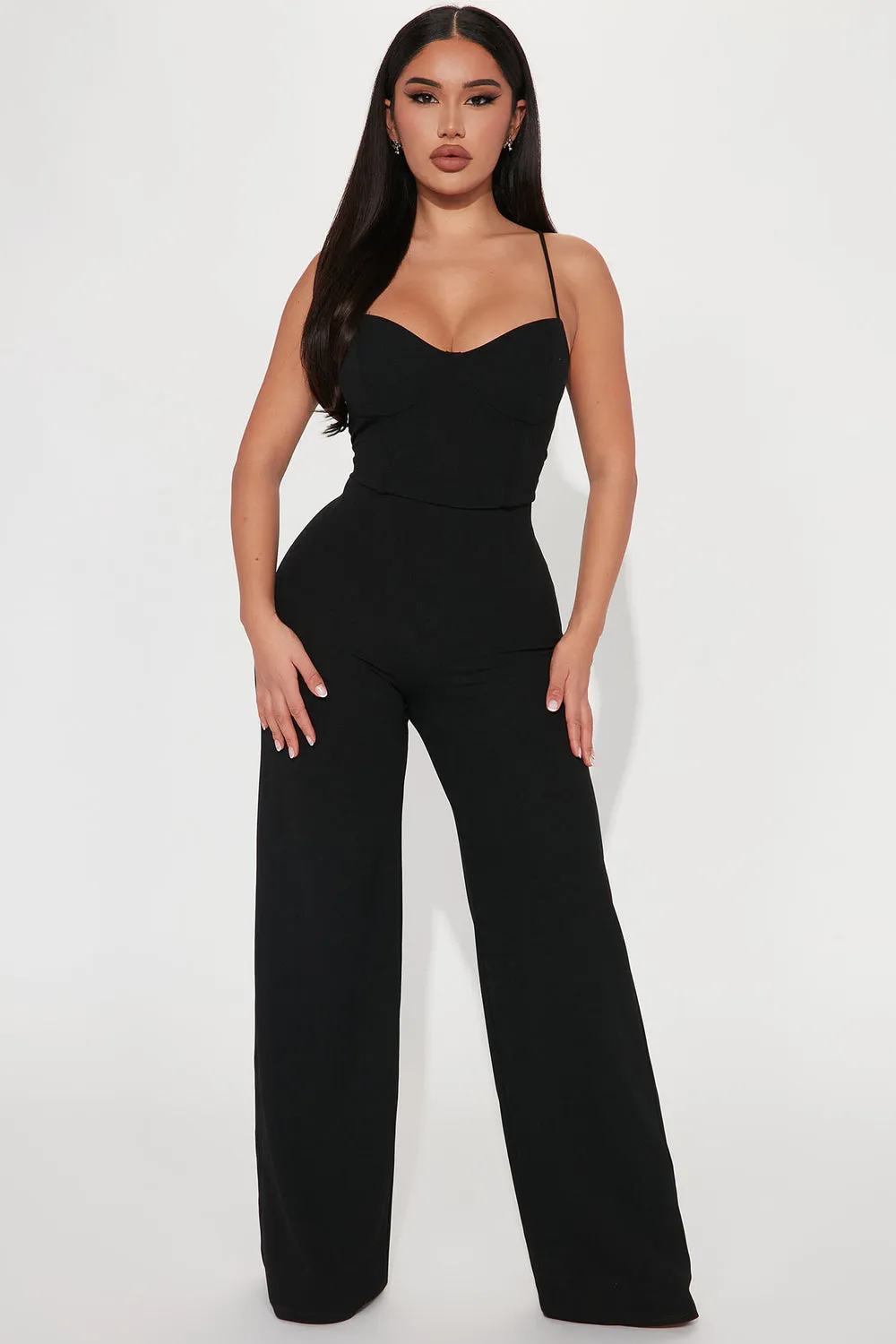 Jumpsuit Fashion Nova TP1513S, black