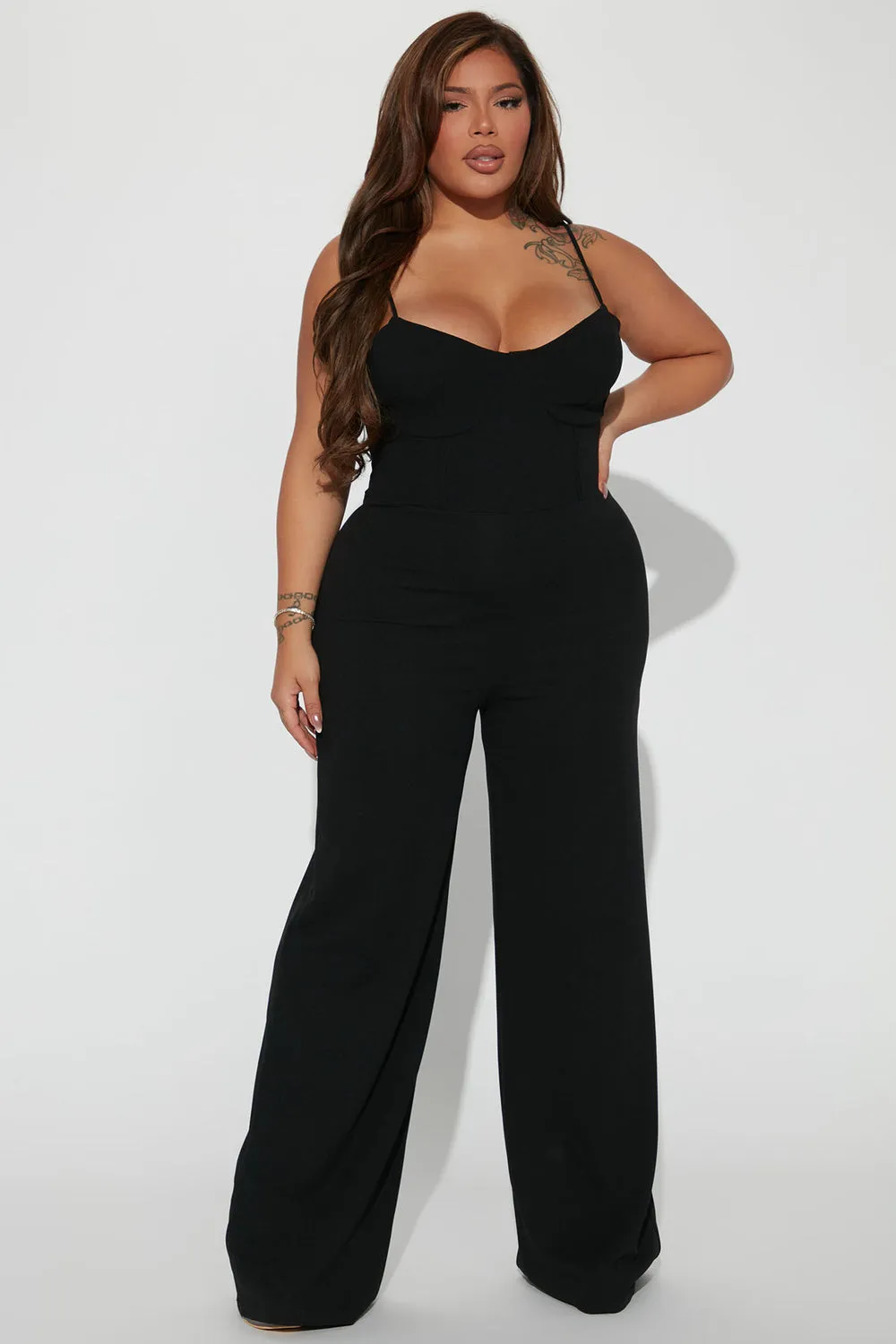 Jumpsuit Fashion Nova TP1513S, black