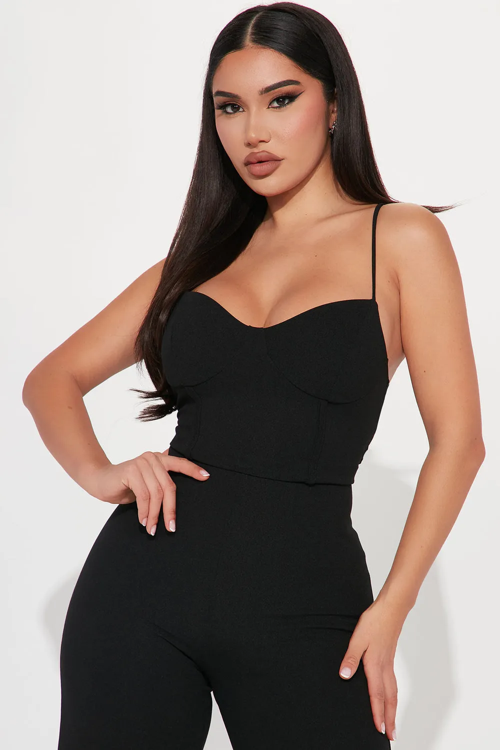 Jumpsuit Fashion Nova TP1513S, black