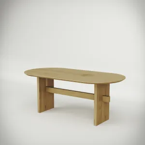 JUVALI Oval Dining Table