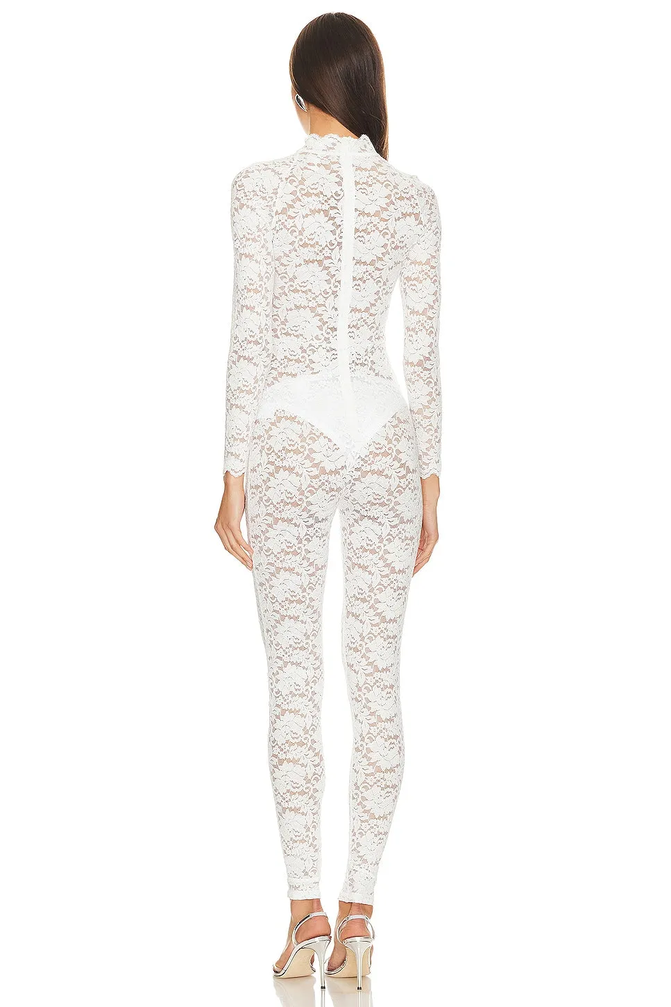 Kim Shui Lace jumpsuit, white