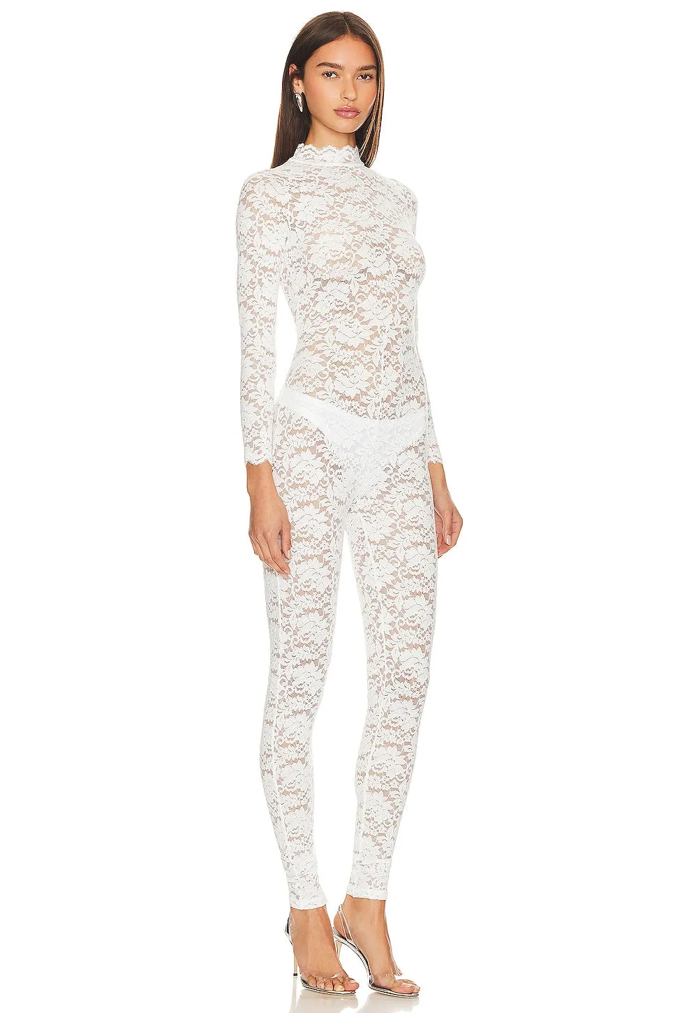 Kim Shui Lace jumpsuit, white