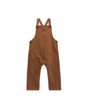 Leo Corduroy Overalls Nutmeg