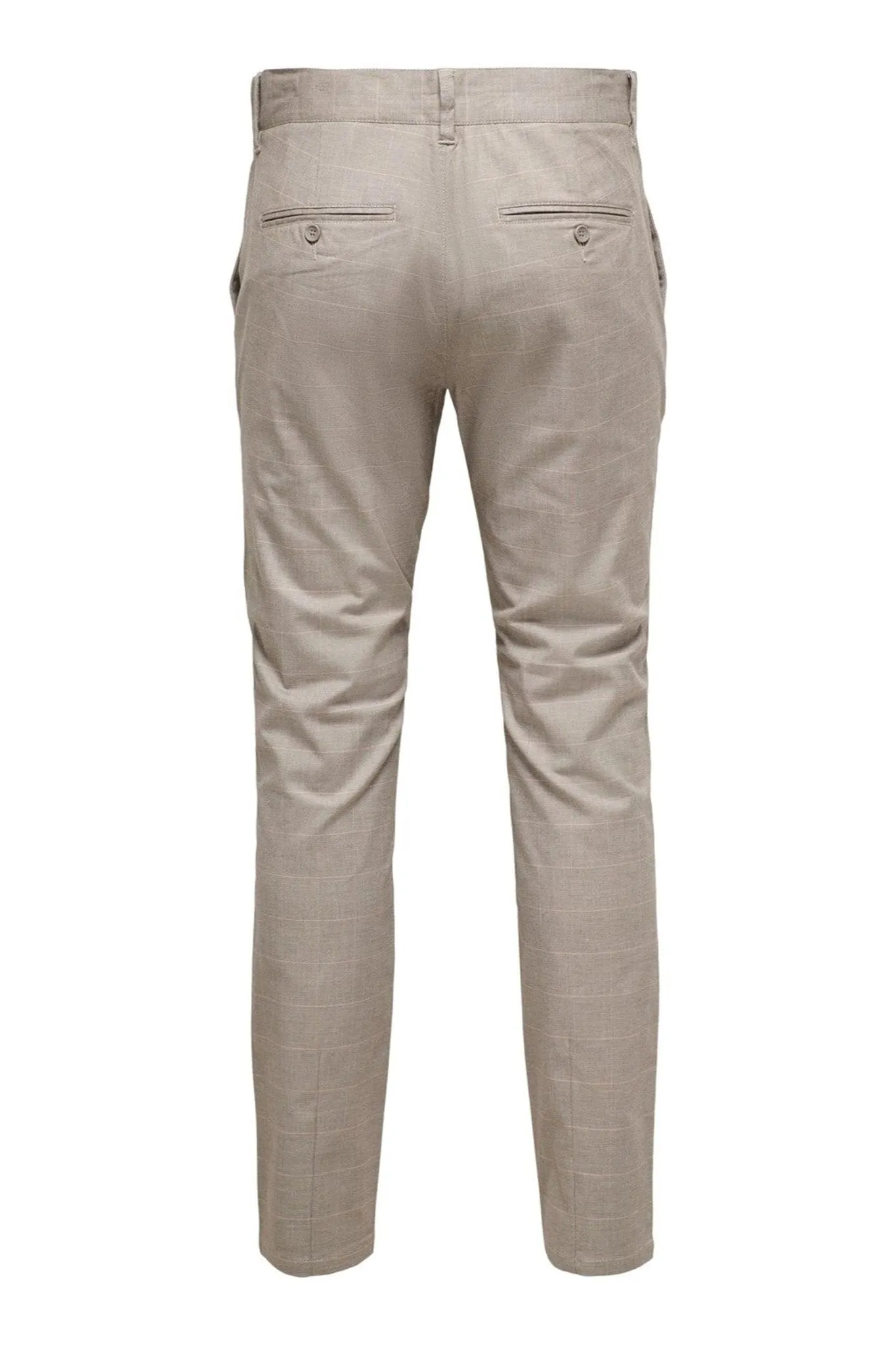 Mark Trousers checked - Beige