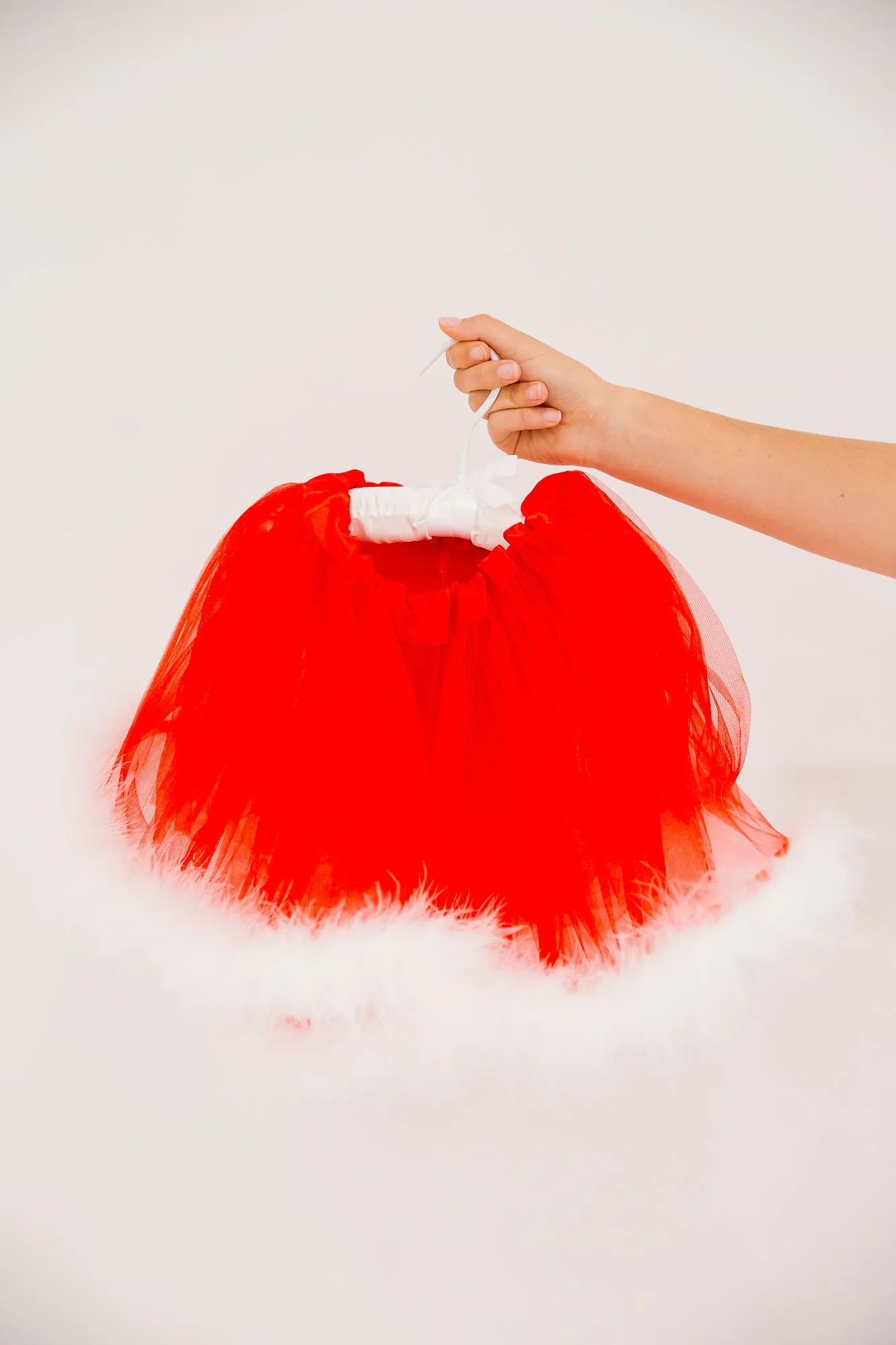 MINI KIDS SANTA'S HELPER RED TUTU