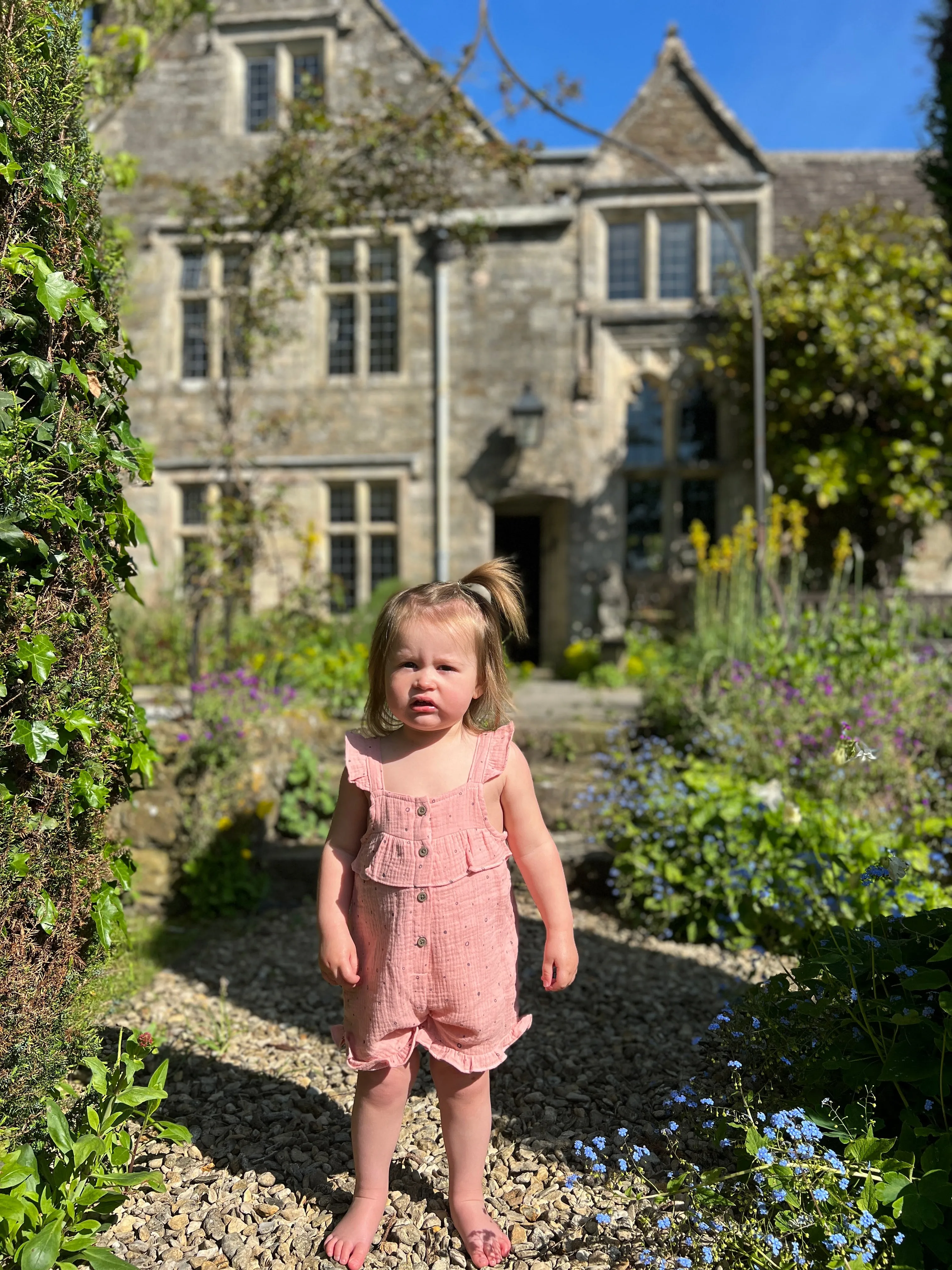 Nancy Overalls in Pink