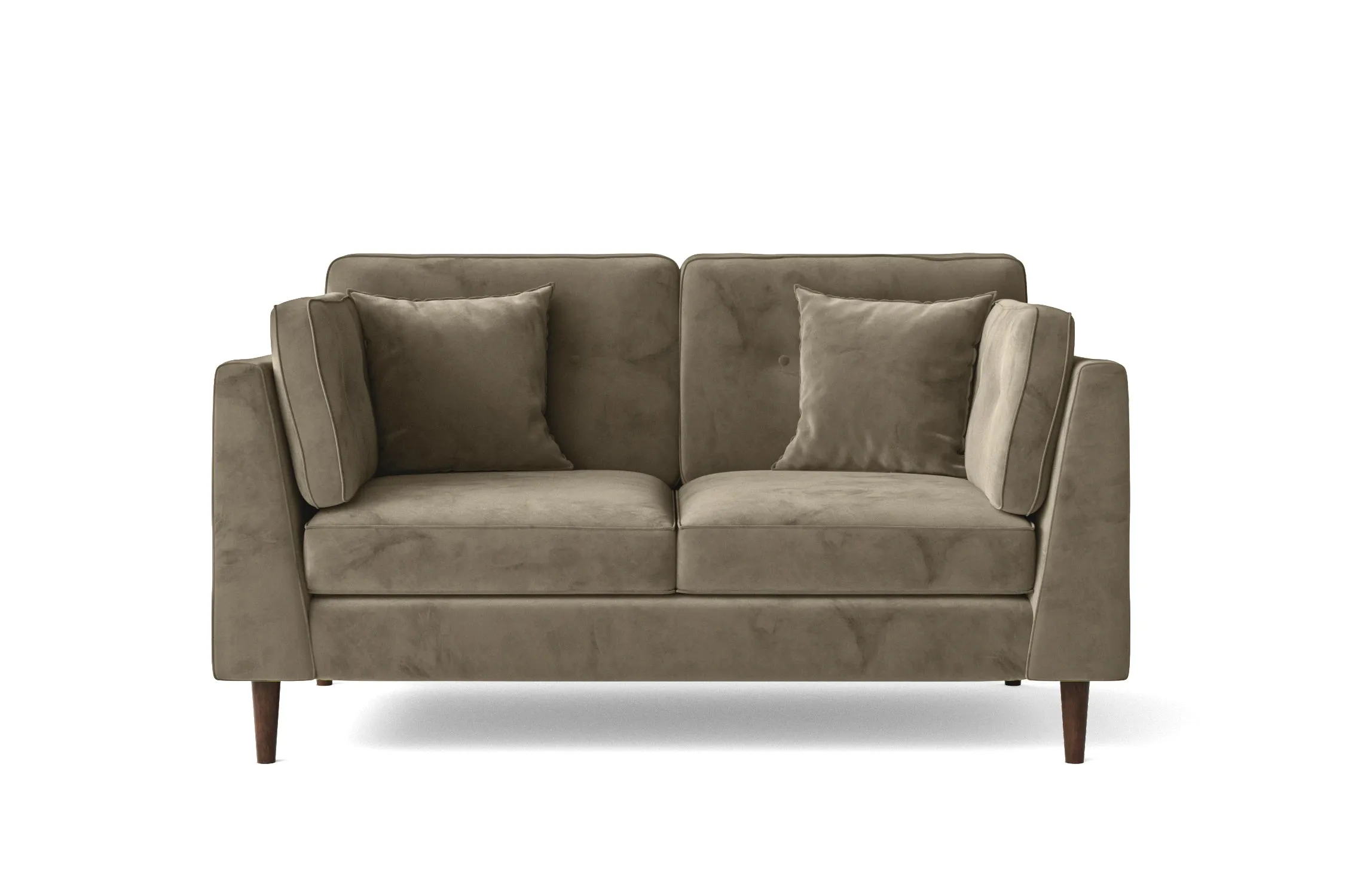 Ragusa 2 Seater Sofa Sand Velvet