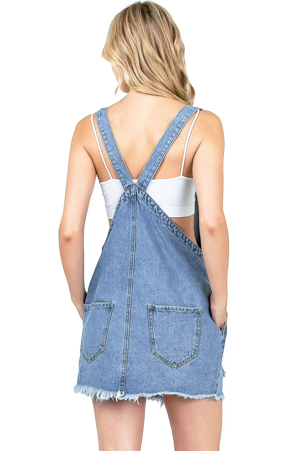 Retro Vibes Overall Dress