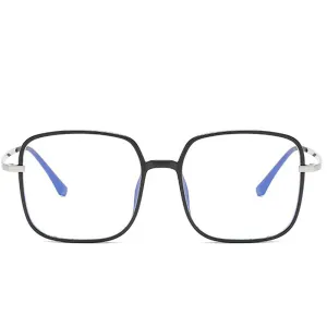 Star - Fashion Blue Light Blocking Computer Reading Gaming Glasses - Matte Black