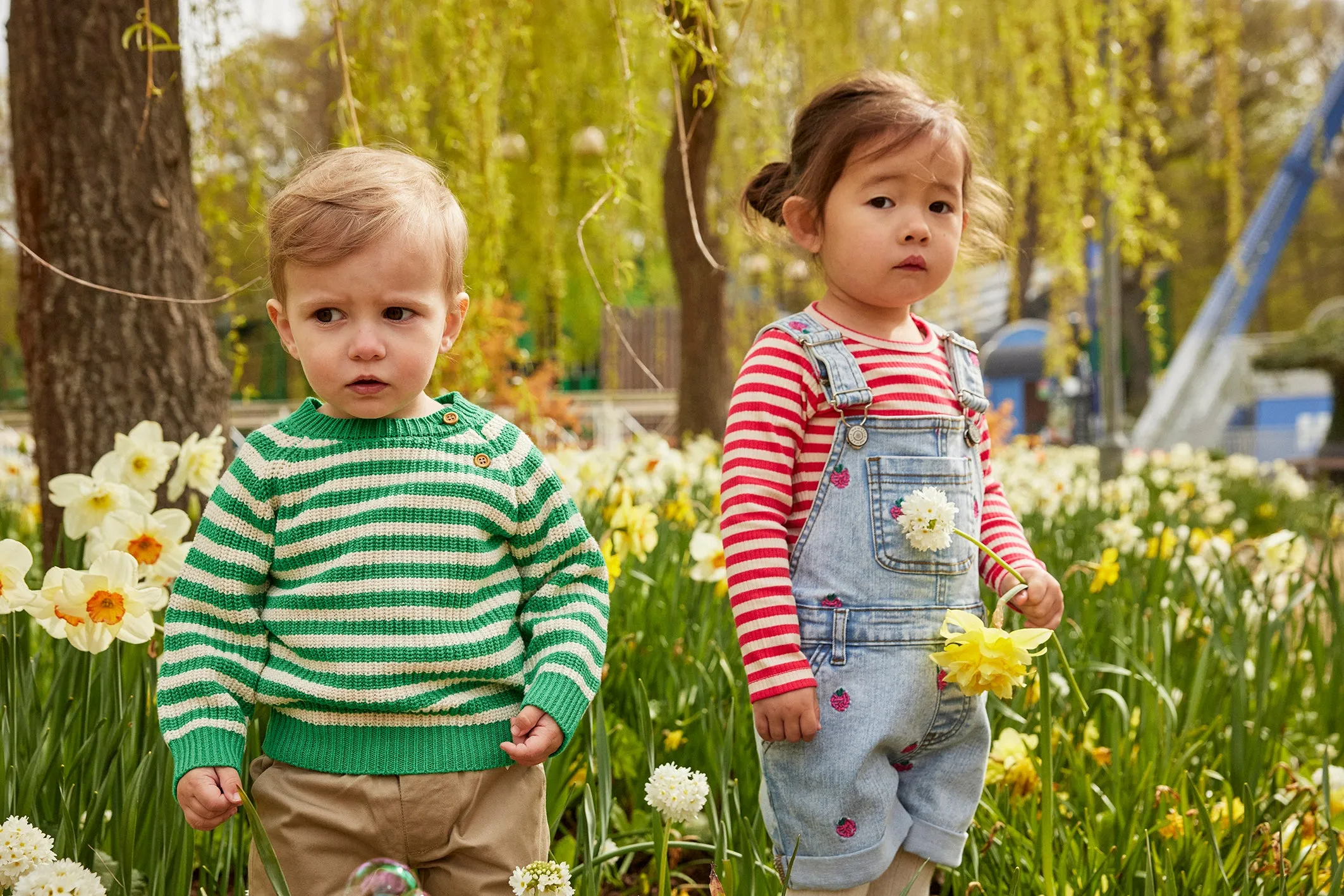 The Jayla Raspberry Denim Shortalls - BABY