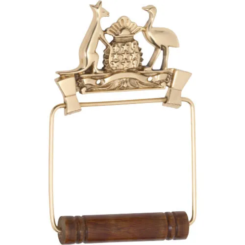 Tradco Coat of Arms Toilet Roll Holder