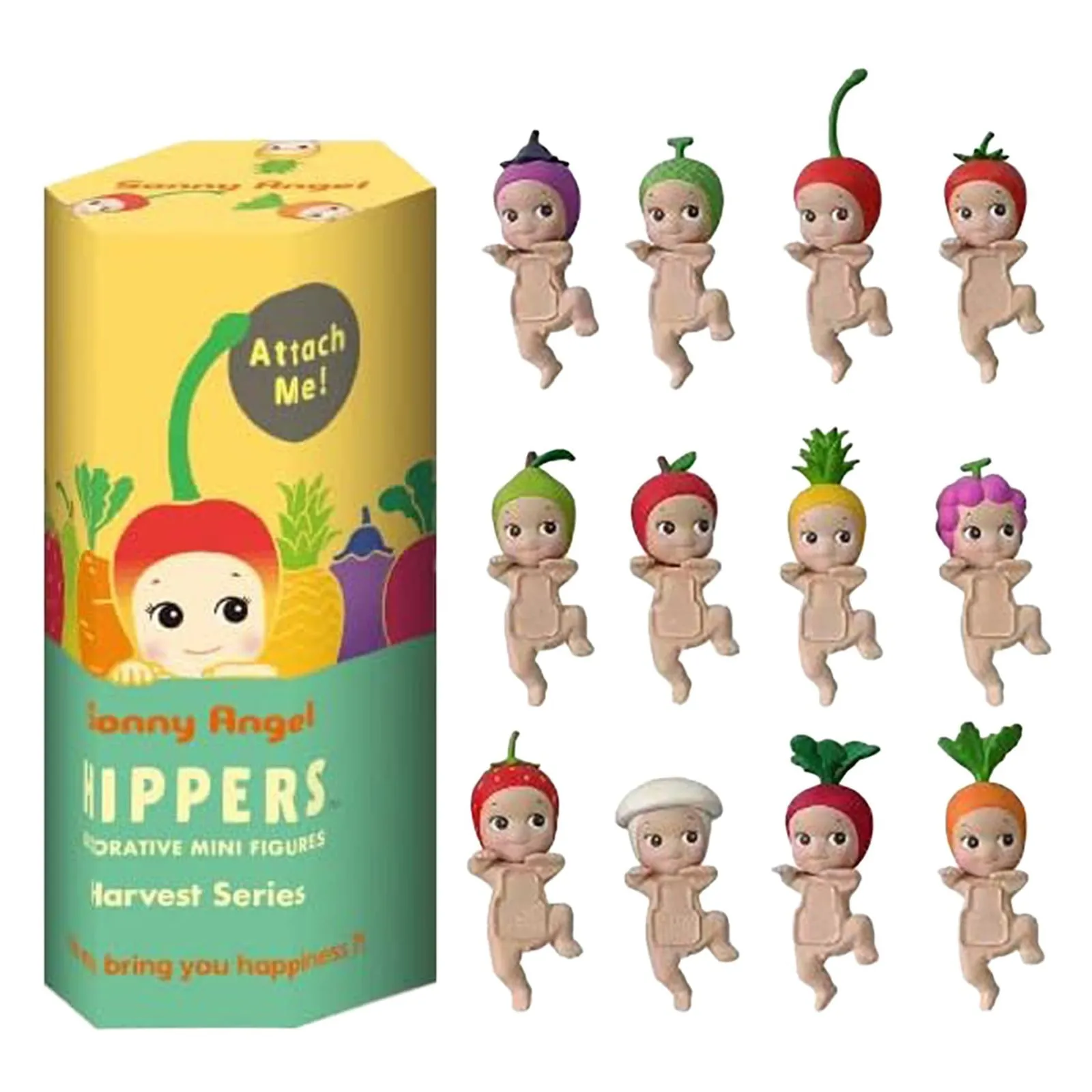 valiant Sonny Angel HIPPERS Cat Life Series - 18 Pcs Blind Box - Mini Figure Blind Box Clearance! HIPPERS Fruit Series