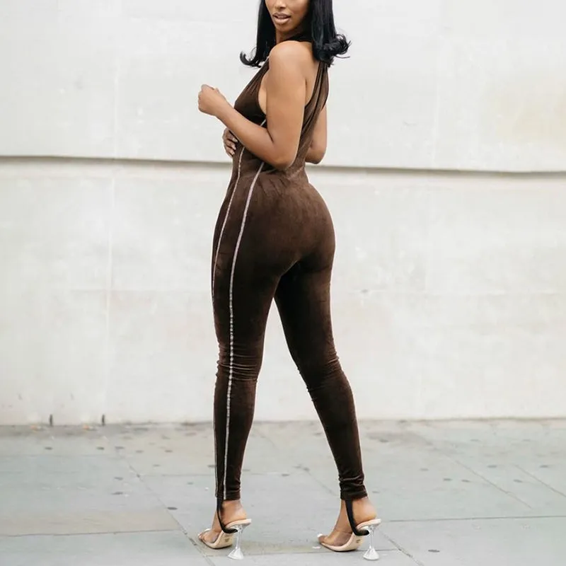 Velvet Fitness Jumpsuit