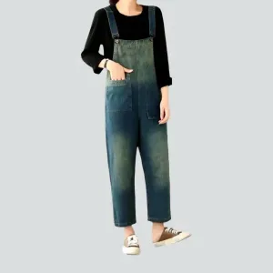 Vintage jean dungaree for women